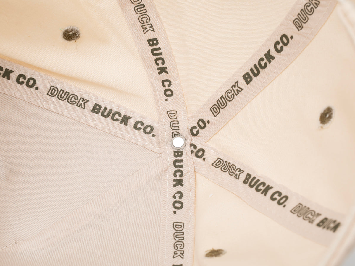 Structured Canvas Trucker Hat
