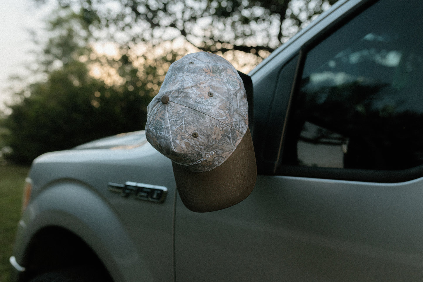 Structured Canvas Trucker Hat