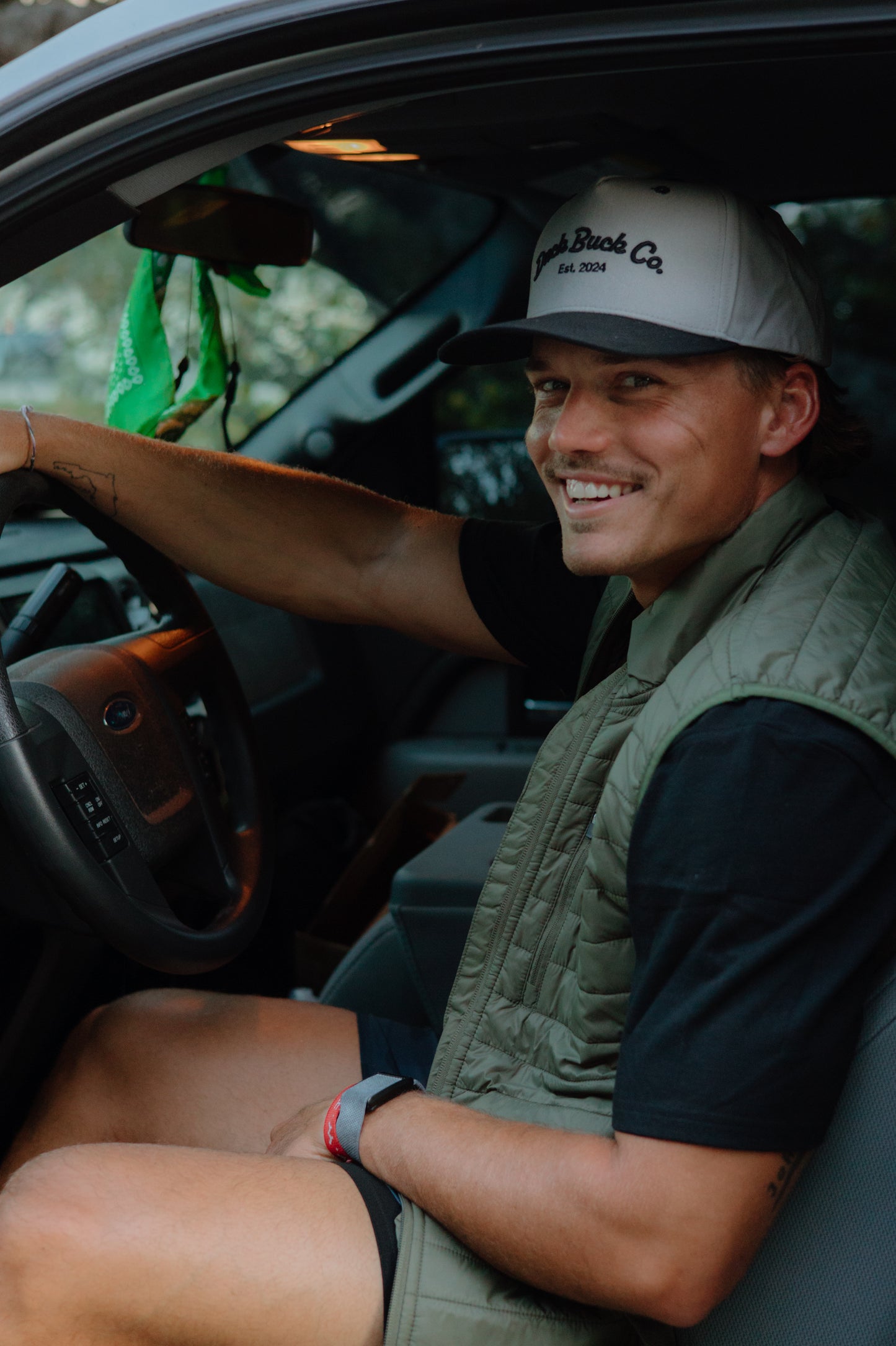 Structured Canvas Trucker Hat