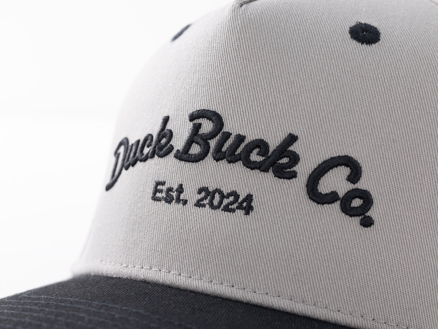 Structured Canvas Trucker Hat
