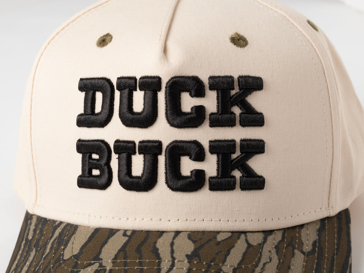 Structured Canvas Trucker Hat