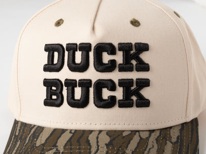 Structured Canvas Trucker Hat