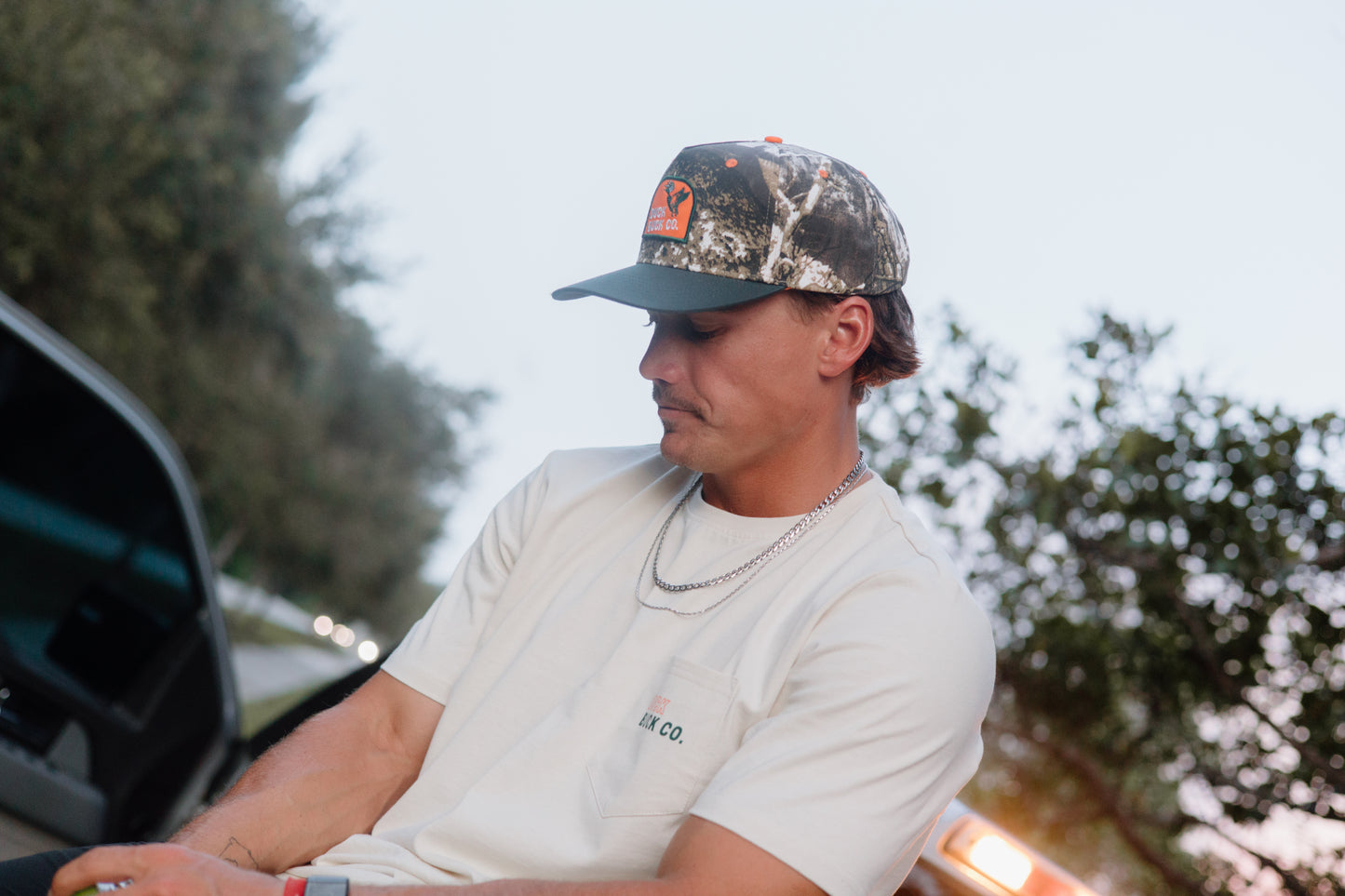 Structured Canvas Trucker Hat
