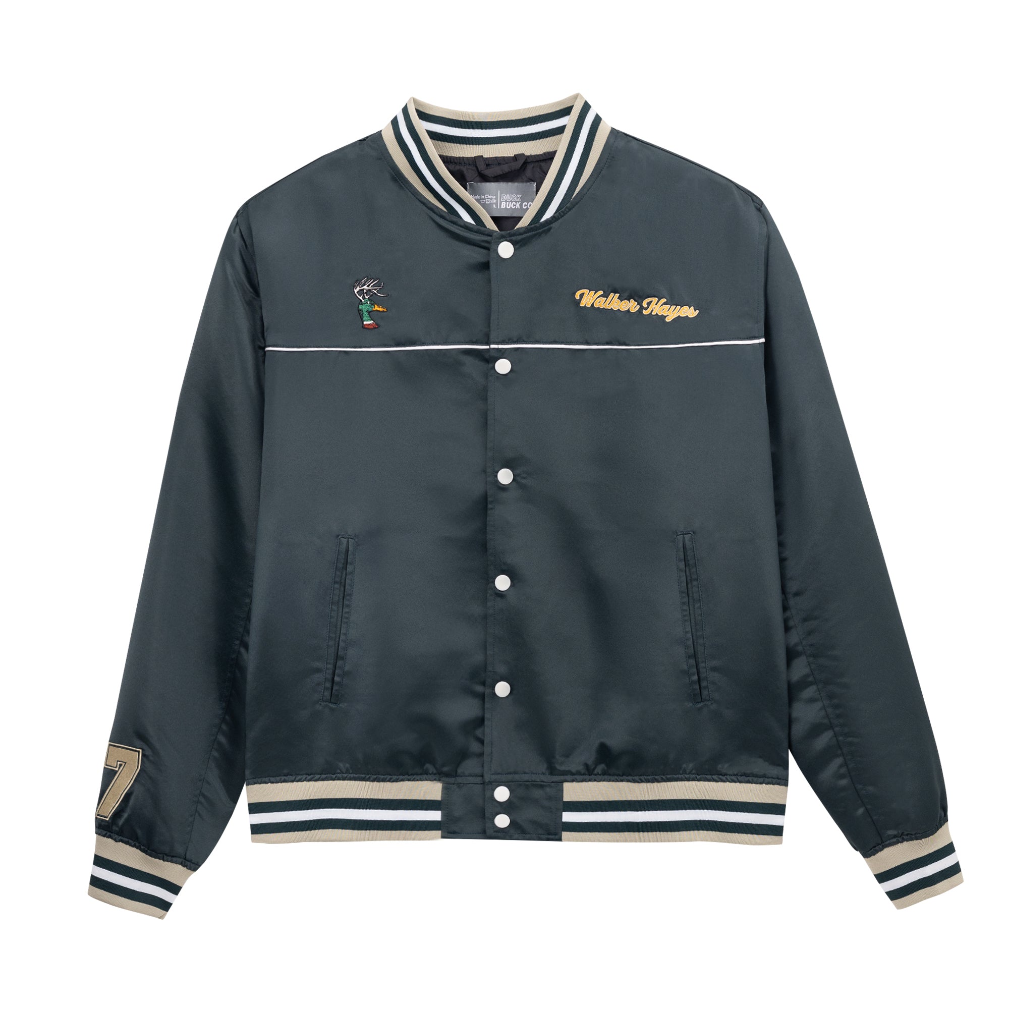 ジャケット・アウター sugamochanTHETOE Buckingham Jacket Limited Edition Walker Hayes Signed Bomber Jacket – Duck Buck Co.