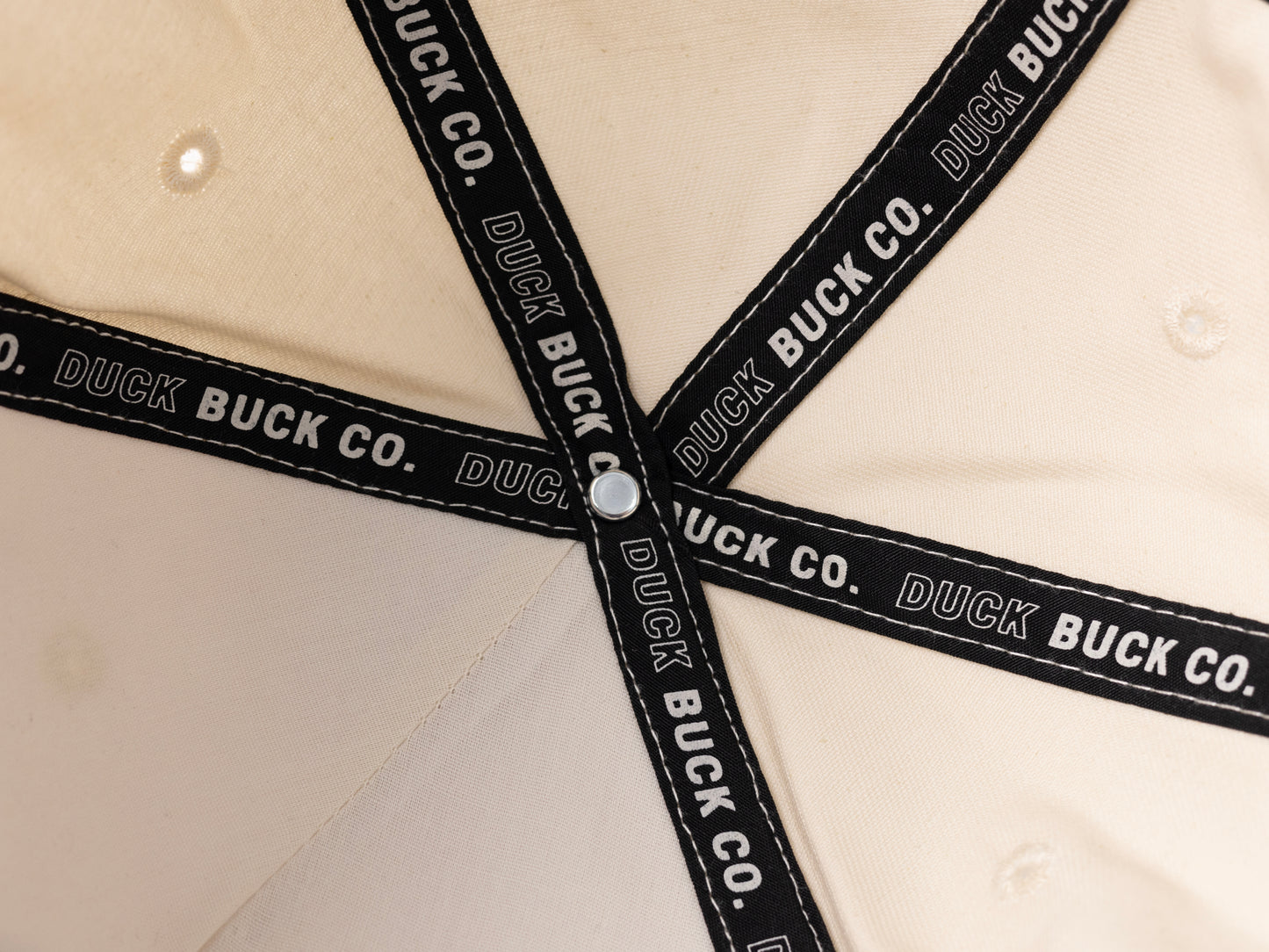Structured Canvas Trucker Hat